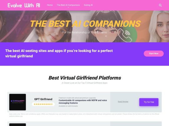 Best AI girlfriend app