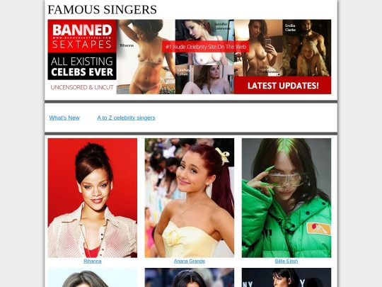 Famous Singers